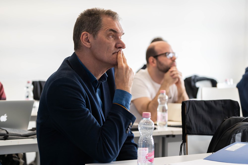 Participants during the lecture